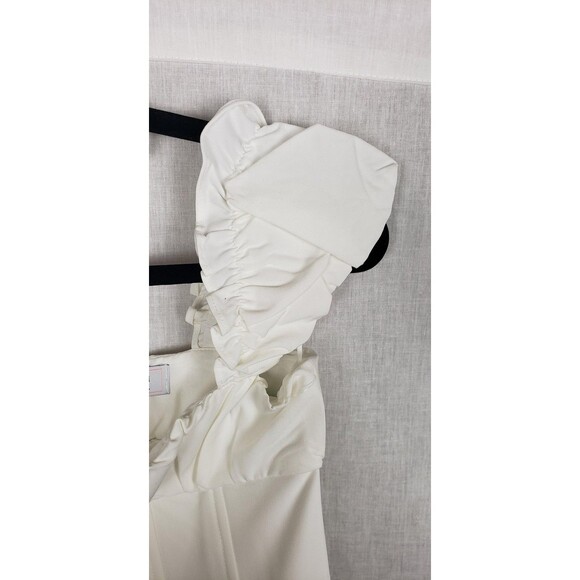 Europa The Label Corset Top S White MilkMaid Cottagecore Peasant Little Bo Peep - Picture 5 of 12